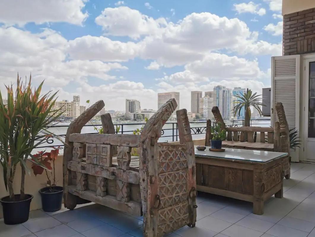 Luxury On The Nile - Zamalek Apartments Kairo Eksteriør bilde