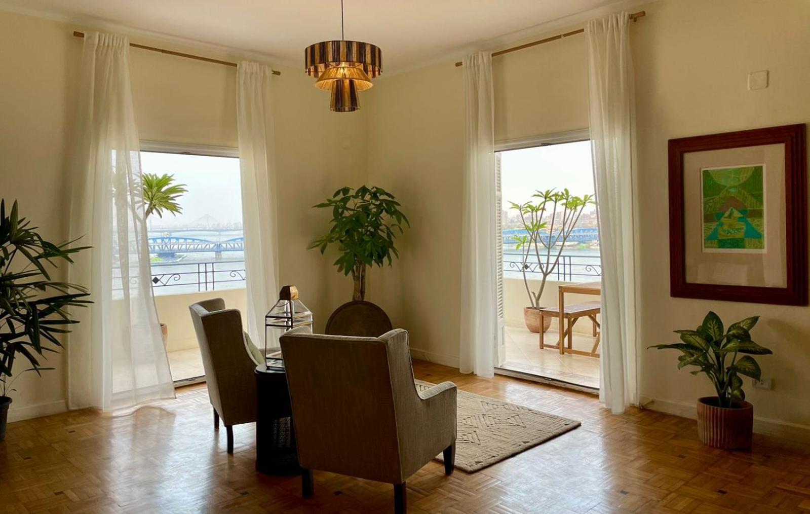 Luxury On The Nile - Zamalek Apartments Kairo Eksteriør bilde