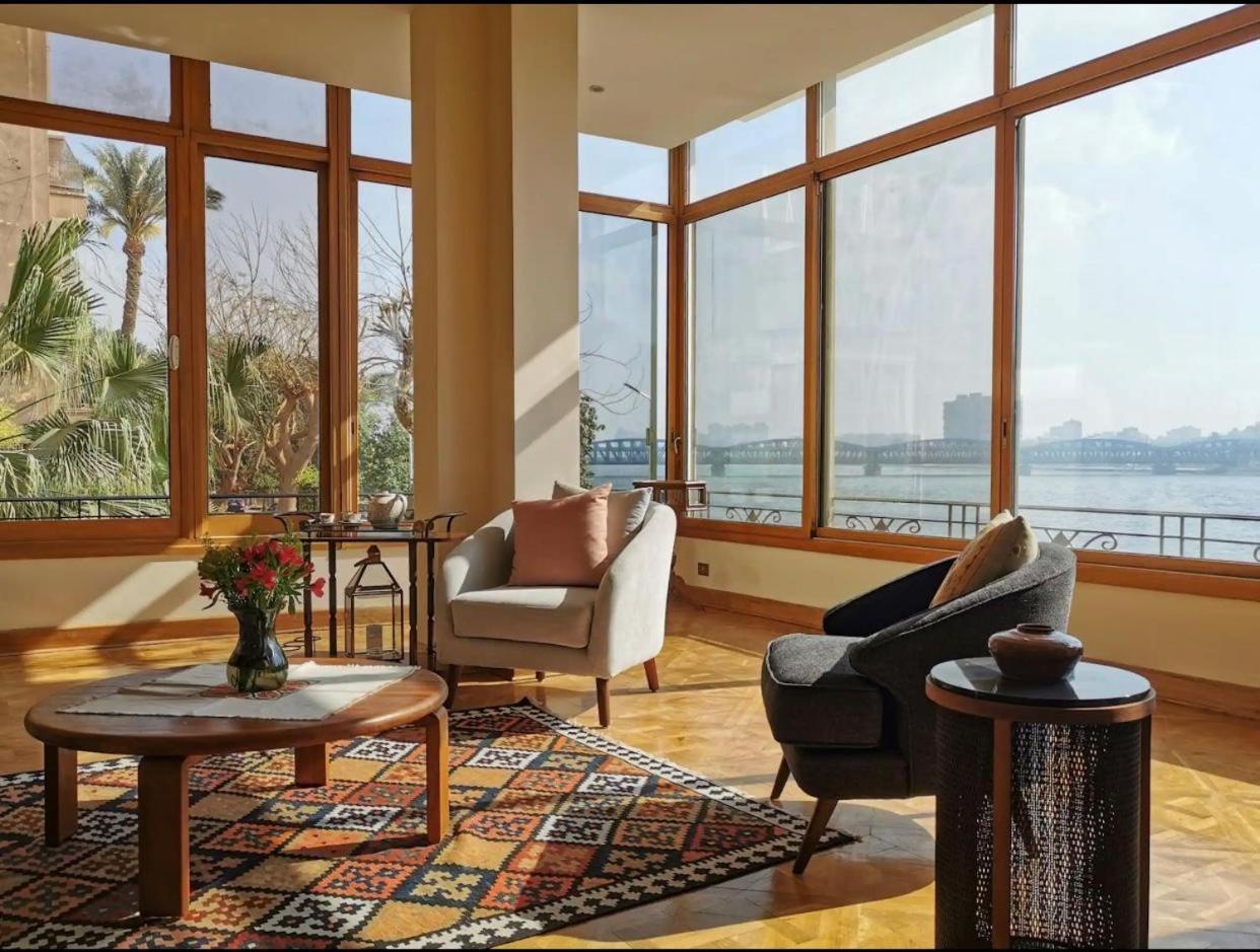 Luxury On The Nile - Zamalek Apartments Kairo Eksteriør bilde